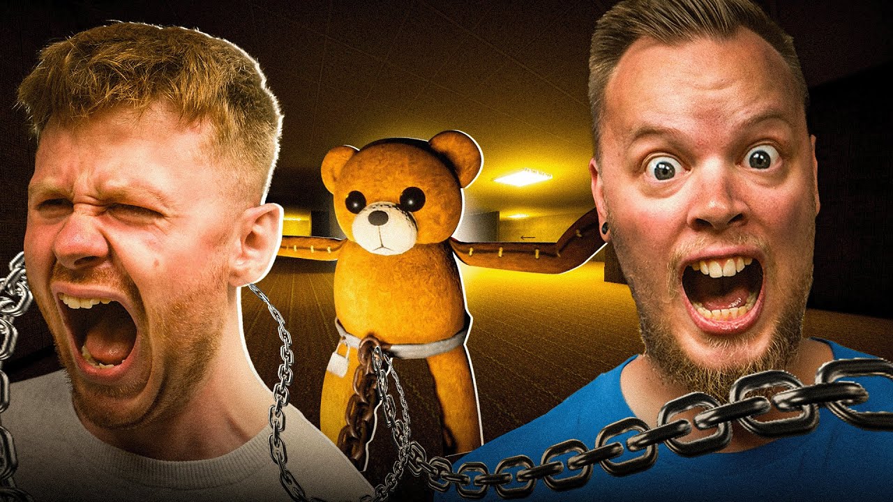 Können Teddybären aneinander gekettet die Backrooms überleben? [Chained in the Backrooms]