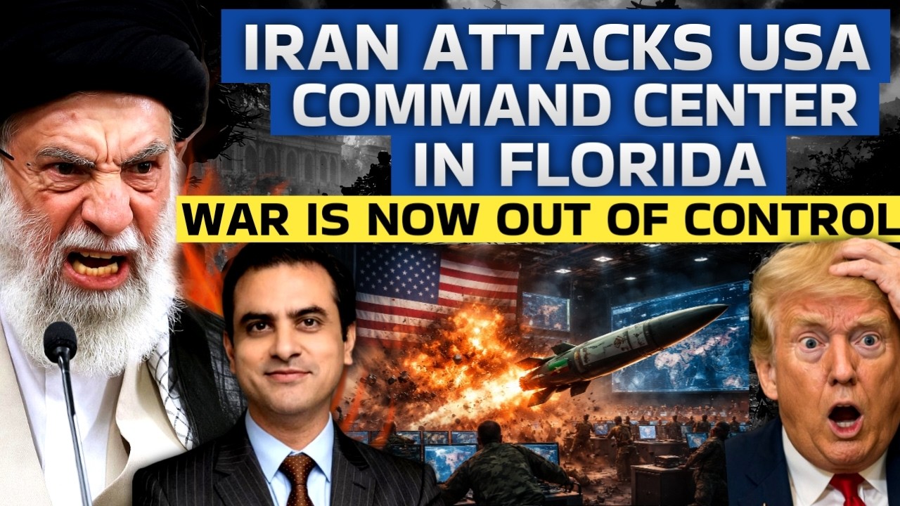 IRAN ATT*CKS USA Command Center In Florida War Is Now Out Of Control | CWSJ-3152 | Sumeet Jain