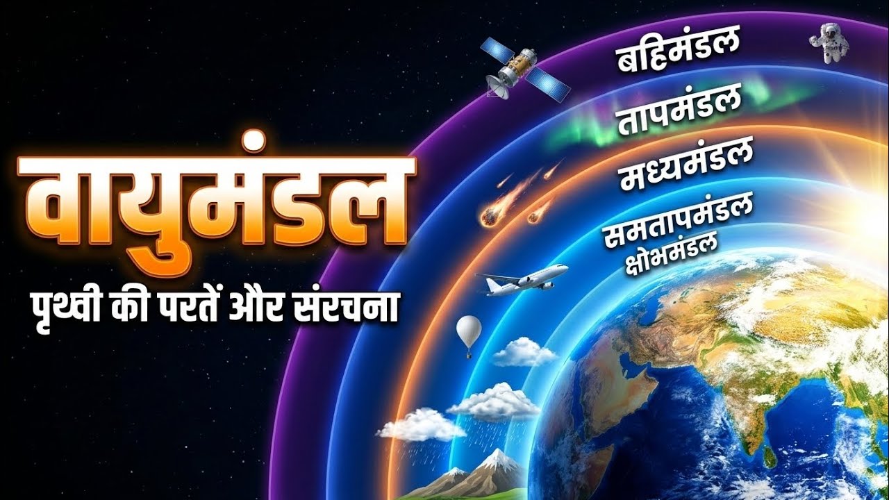 CTET/BPSC Special: वायुमंडल से 1 भी सवाल नहीं छूटेगा 🥰