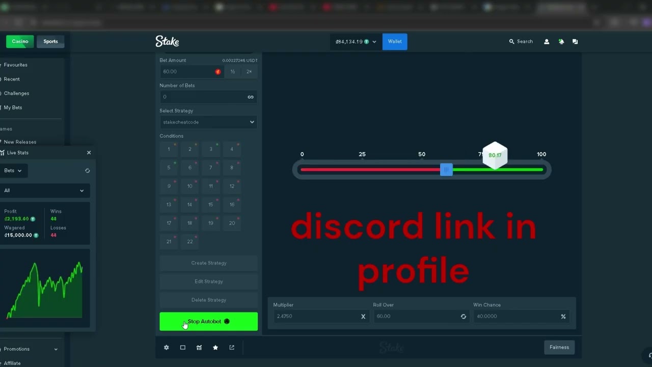 BEST STAKE DICE STRATEGY FOR LOW BALANCE | 2026
