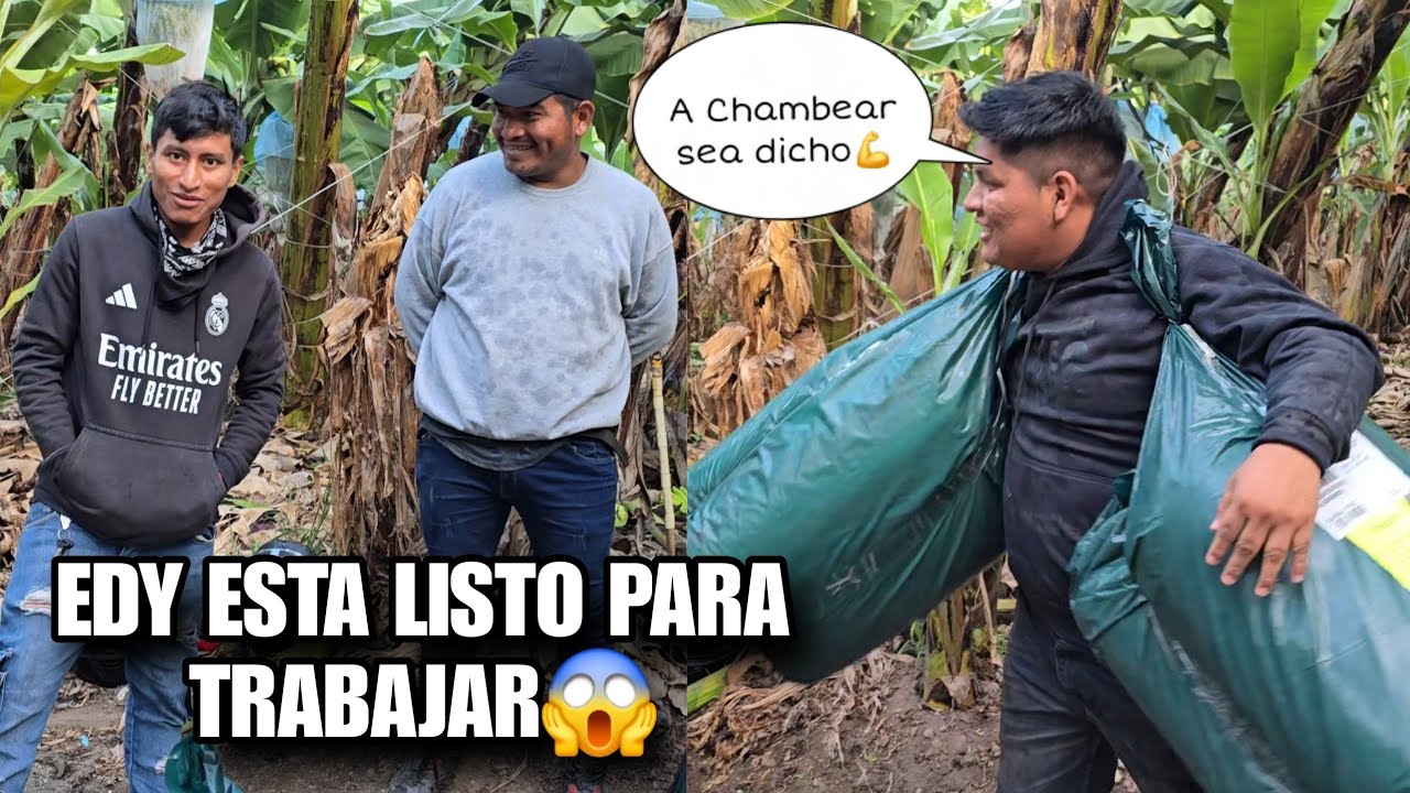 Fuimos a Encontrar Al Hijo De Doña TINA😱Asi Empezo Hoy EDY a Trabajar💪El Esta Muy Emocionado