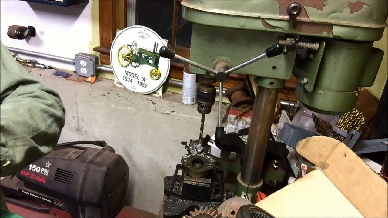 Gravely 5665 Part 9 - Walbro Carb throttle Shaft Rebushing