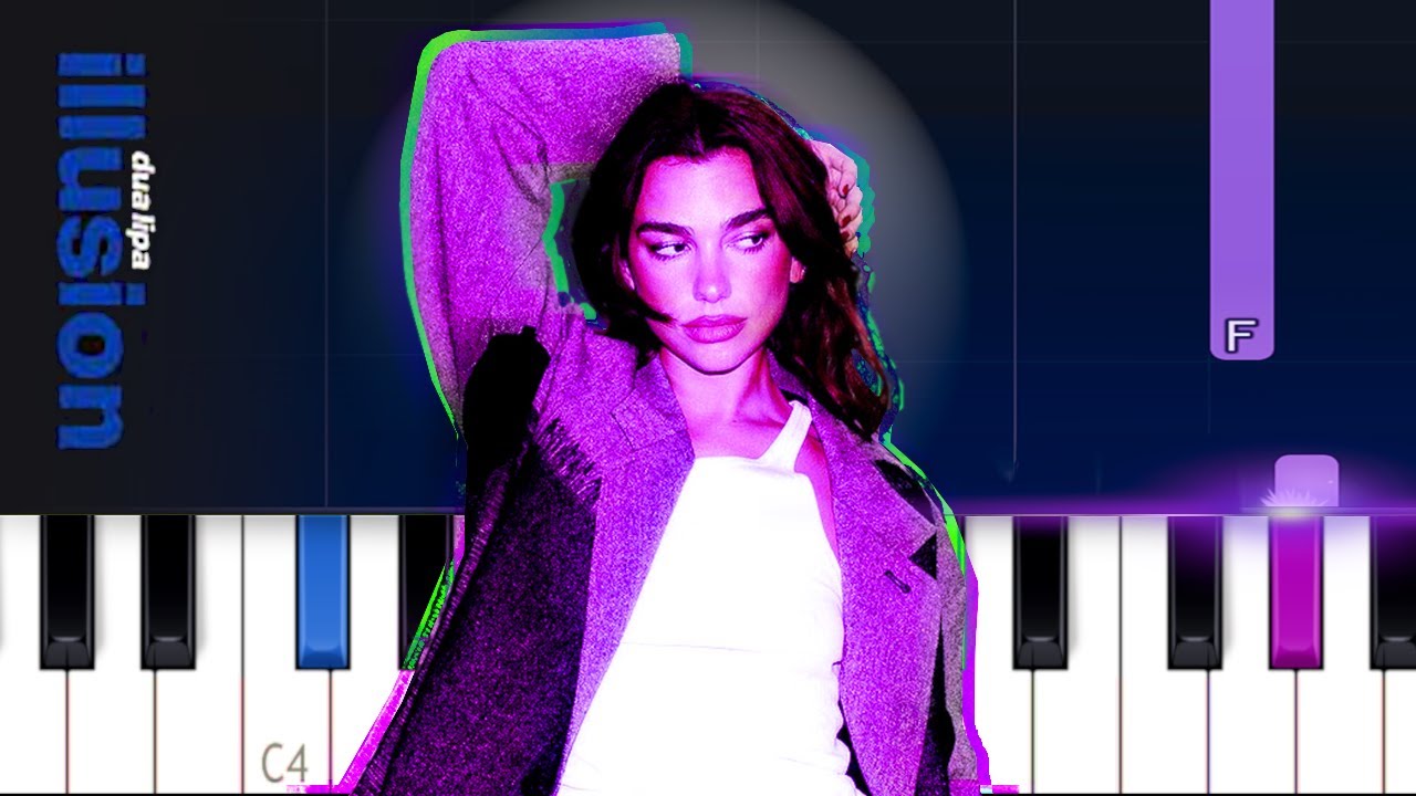 Dua Lipa - Illusion | Piano Tutorial