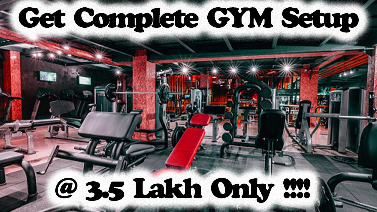 This is the most affordable Gym setup you'll ever find - Gym Setup Under 3 Lakh