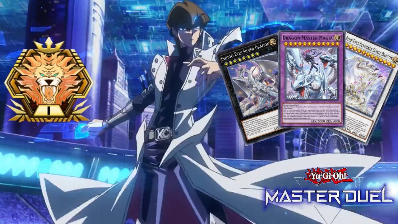 MASTER 1 PURE BLUE-EYES DECK! My 1st Master 1 with the new Blue-Eyes Supports!