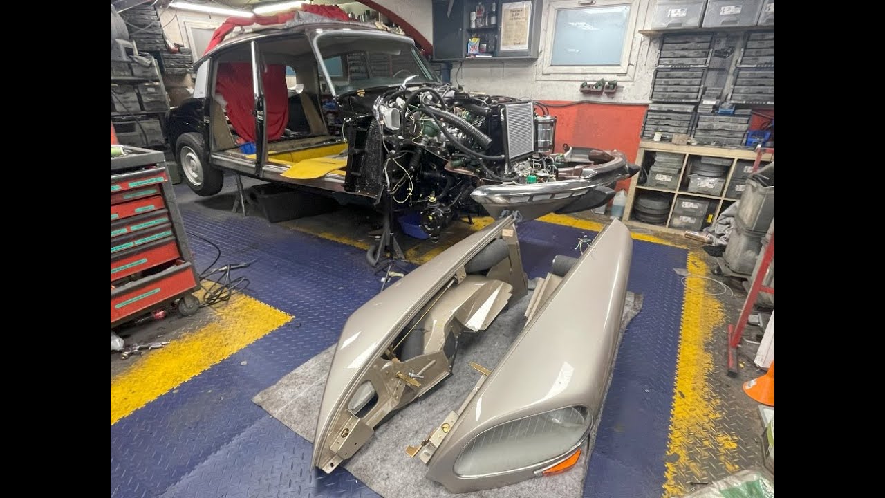 CITROEN DS 23 IE PALLAS 1973 DE MICHEL RESTAURATION 21 #citroen #carscollection #vintagecars