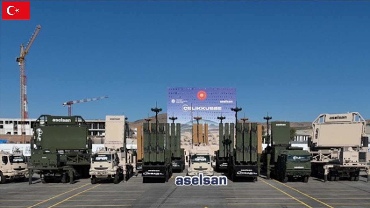 47 main components of the Turkish Steel Dome system