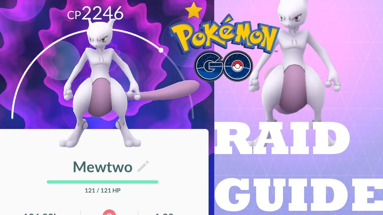 MEWTWO RAID BOSS BATTLE GUIDE - BEST POKEMON TO USE !! POKEMON GO