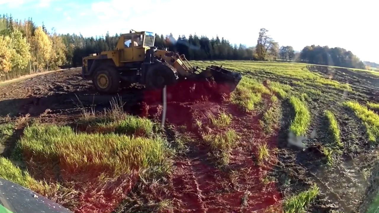 Rozmetání hnoje 2016|Podorlické ZD Ohnišov| John Deere, Zetor, KNB 250|