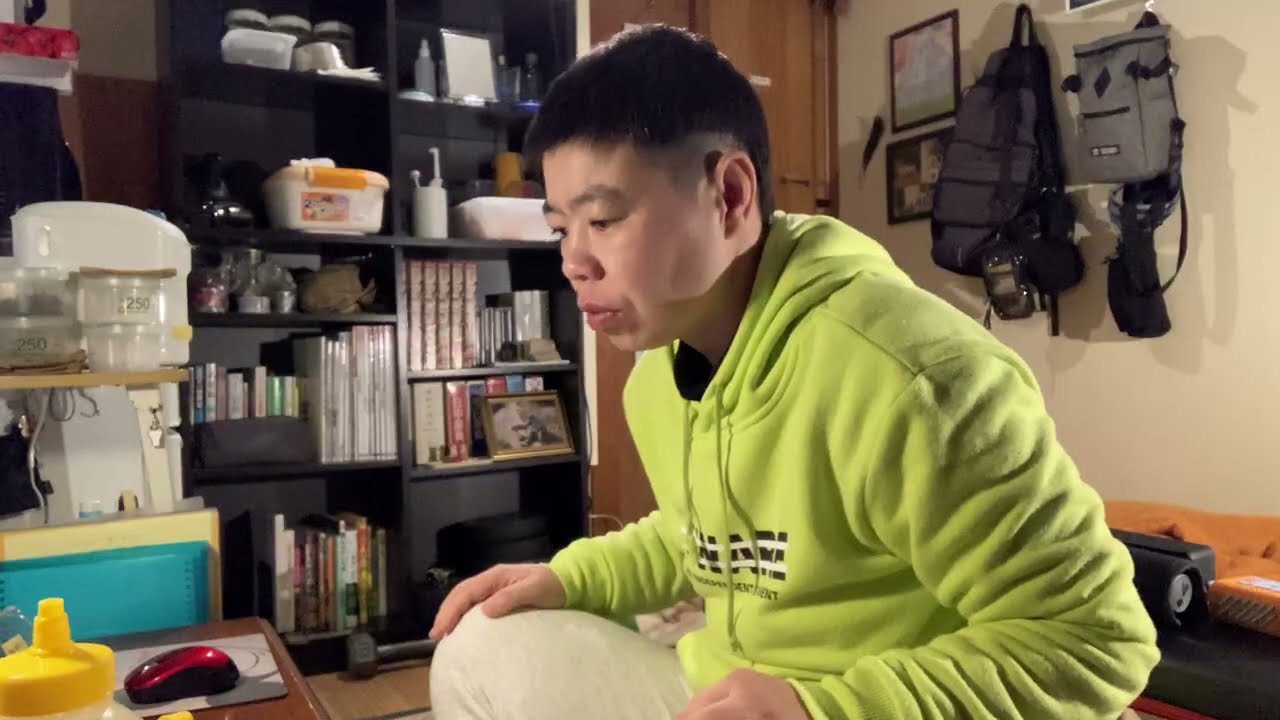 2026.2.12.朝飯,統合失調症,FTM,ミックス中型犬ラッキー,