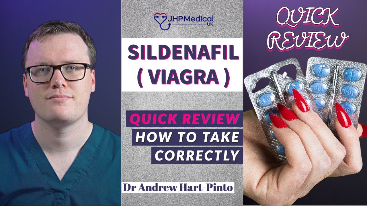 Easy Steps To Taking Sildenafil (VIAGRA) For Maximum Effectiveness | Erectile Dysfunction (ED)