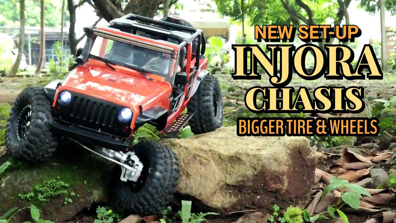 INJORA CHASIS ON RUBICON HARDBODY 313MM
