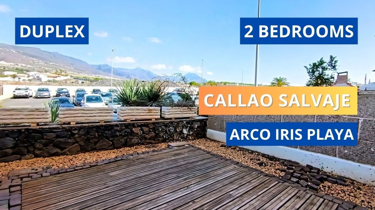 Duplex, 2 bedrooms. Callao Salvaje, Arco Iris Playa #tenerife