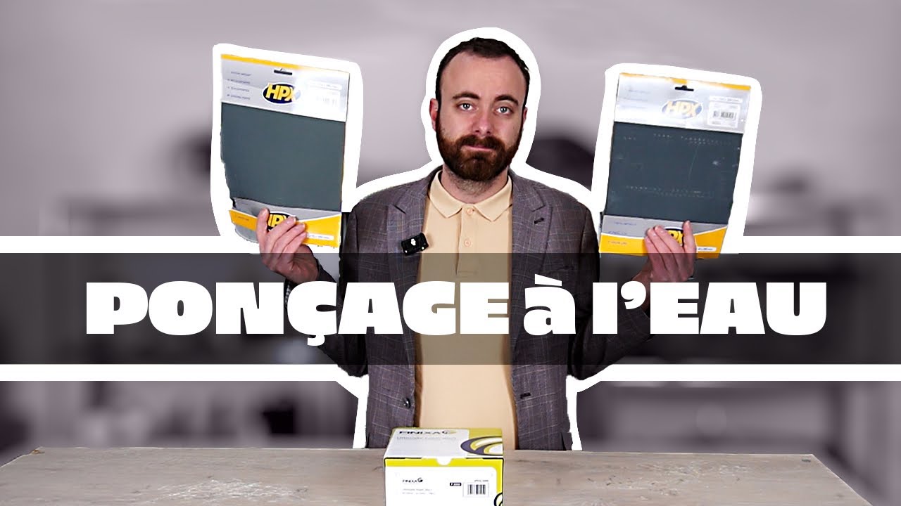 LE PONÇAGE À L'EAU