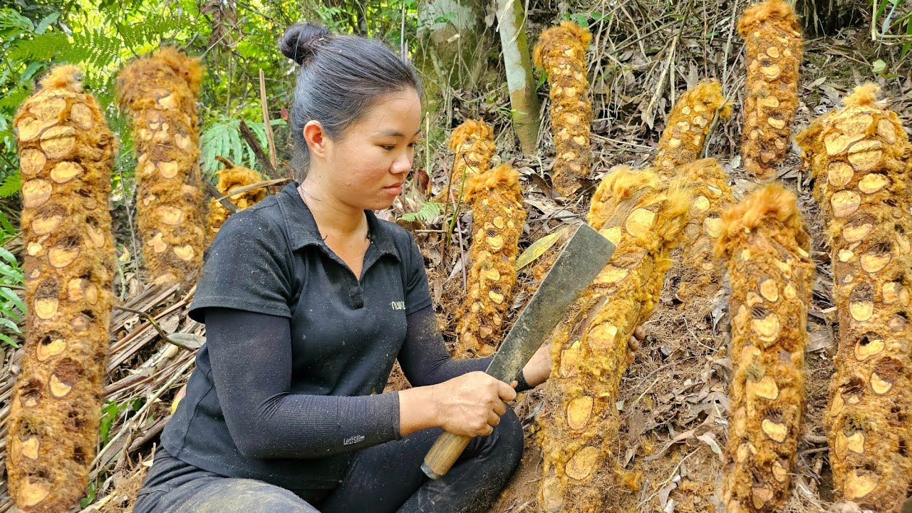 160 days Harvesting agricultural products to sell - Building a daily life