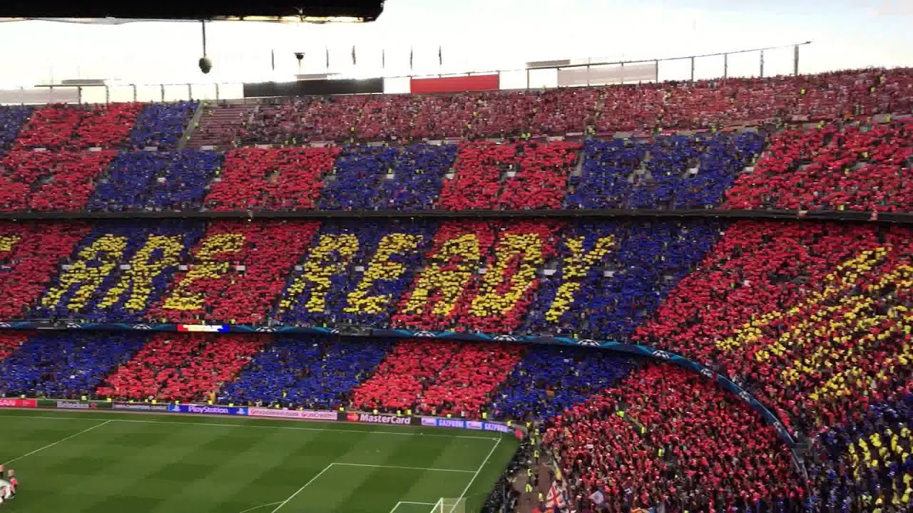 El Cant Del Barca (FC Barcelona Anthem) and Choreo