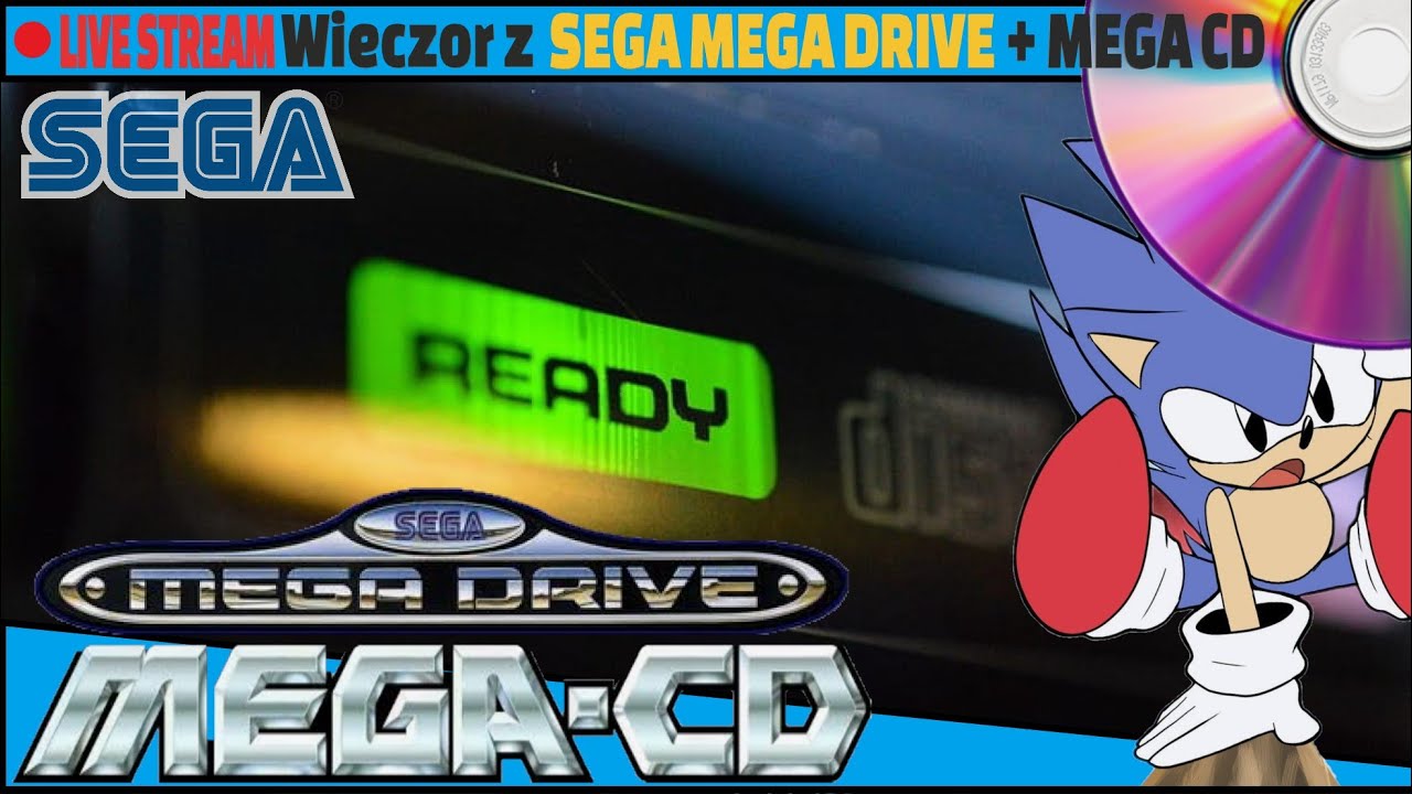 LIVE - SEGA MEGA DRIVE/MEGA CD - klasyki i homebrew🔥#retrogaming #retrogaming #segamegadrive