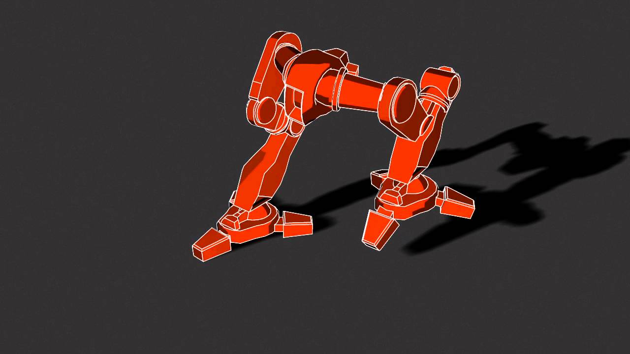 robot leg frame change