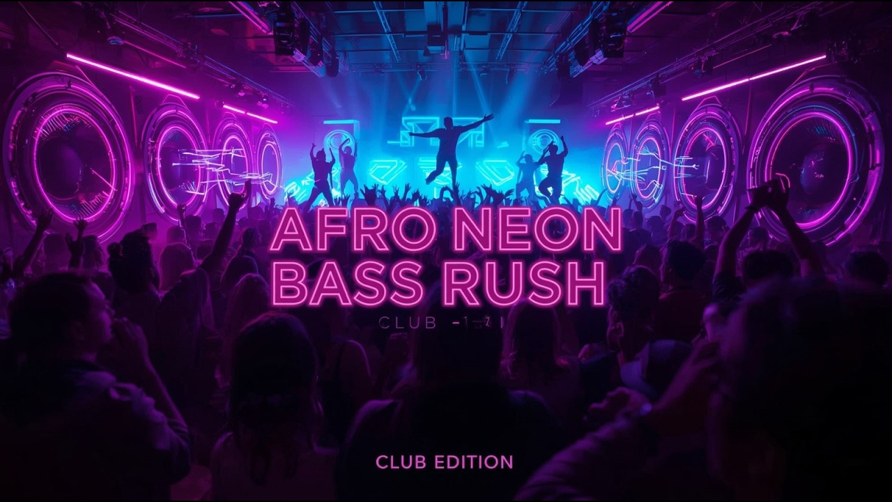 ✨ Afro Neon Bass Rush 🎧 Club Edition | Heavy Bass Afrobeat Party Mix for Nightclubs & Dancefloors