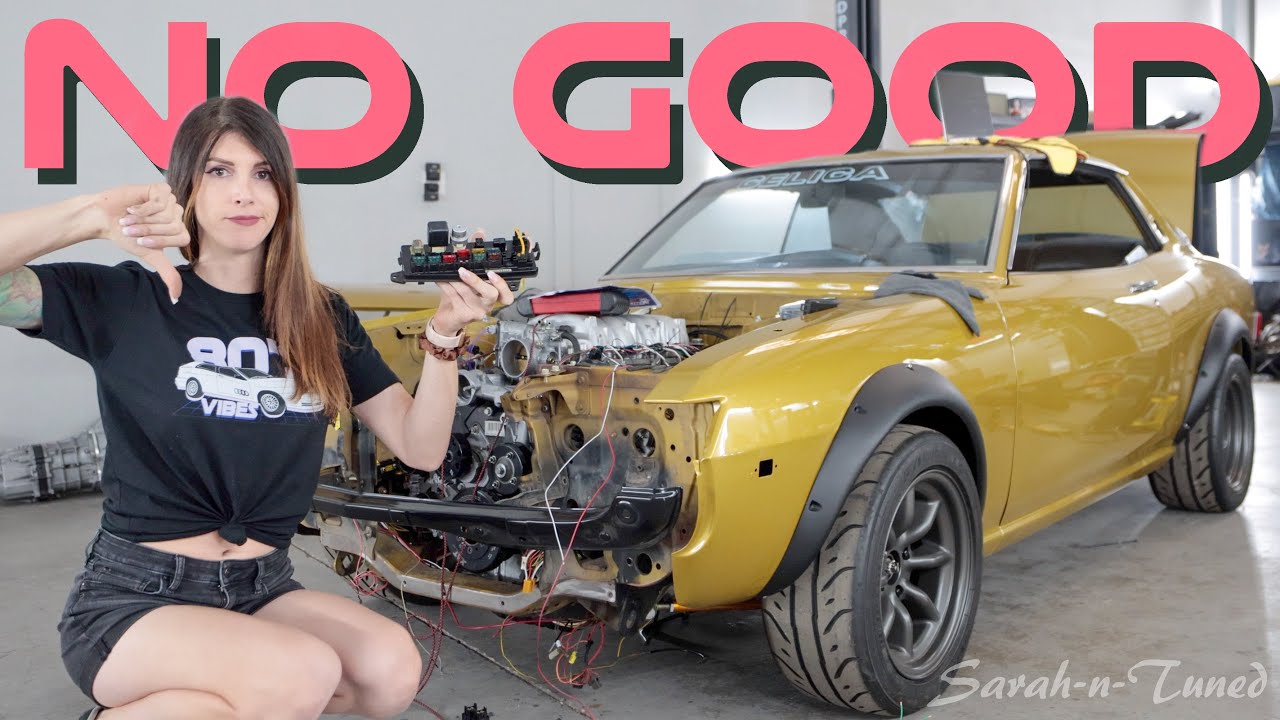 ..Я выпускаю дым // Замена 2UZ на Celica 1974 года