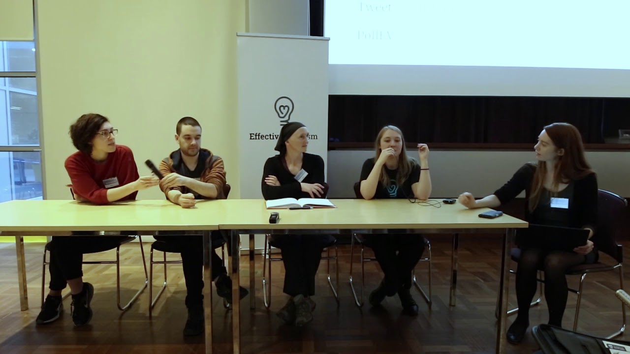Panel - Running local EA groups @ EAGxAustralia 2018