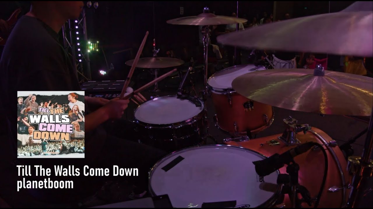 Till The Walls Come Down - planetboom (Live Drum Cover w/Guide)