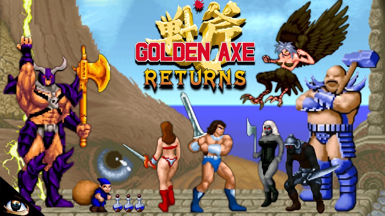 Golden Axe Returns  [ Windows 2023 ] - Ax Battler - Longplay/Playthrough