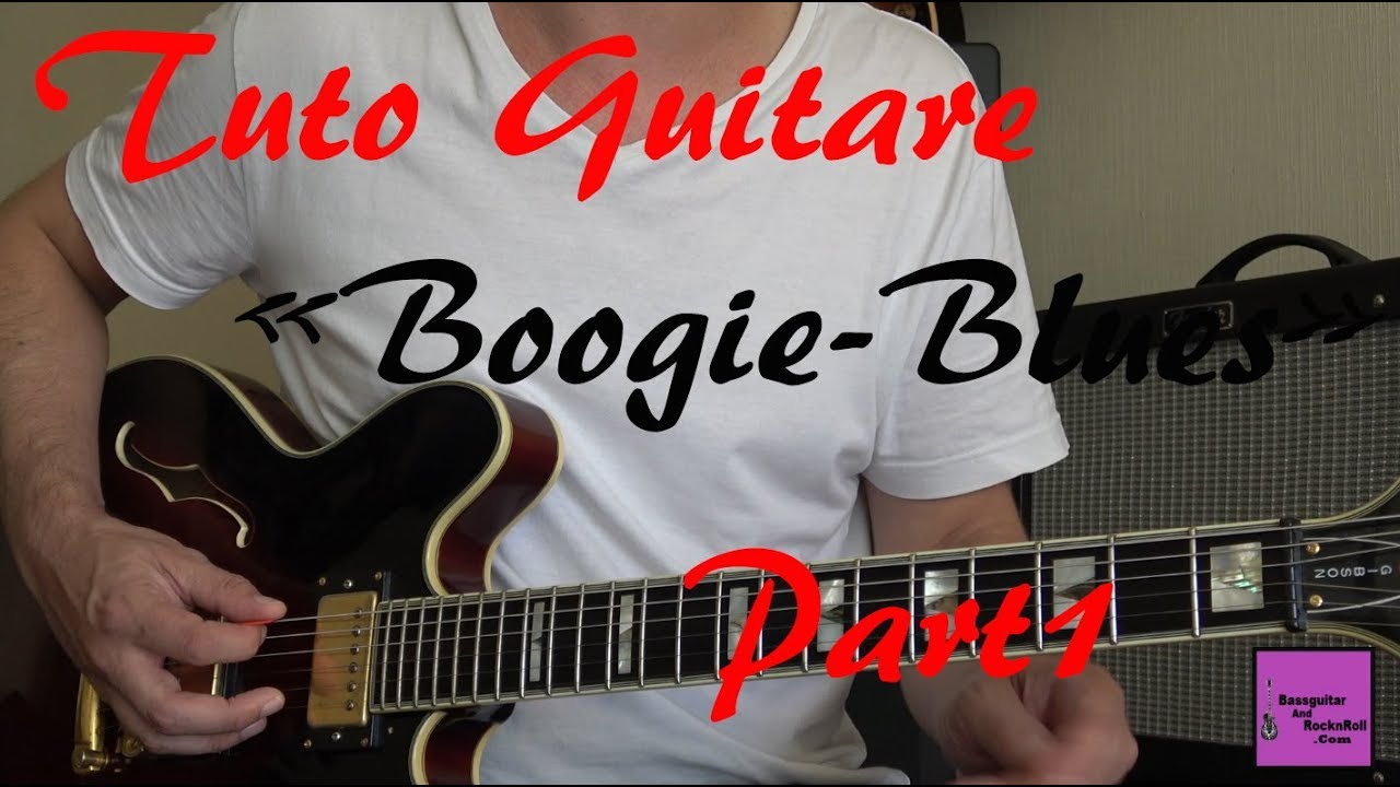 Tuto Guitare Blues - Le Boogie ou Shuffle rapide +TAB