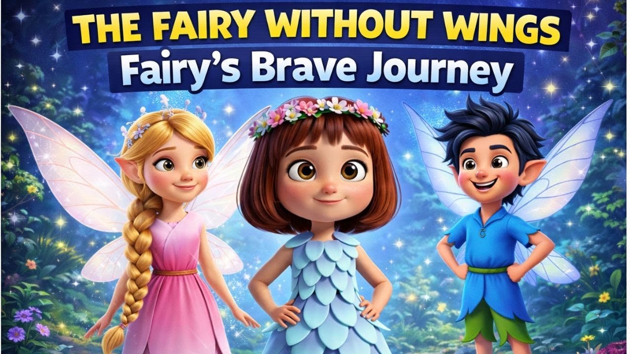 The Fairy Without Wings 🧚‍♀️ |She Couldn’t Fly, But She Still Traveled 🧚‍♀️ |  Fantasy Story#fyp