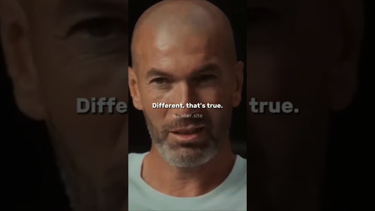 Zidane PICKING UP Messi's brain