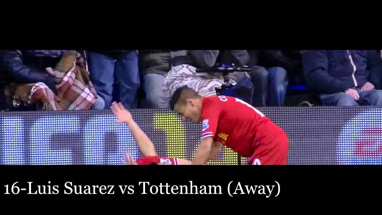 Luis Suarez All goals of the season 13/14 HD | El Pistolero |
