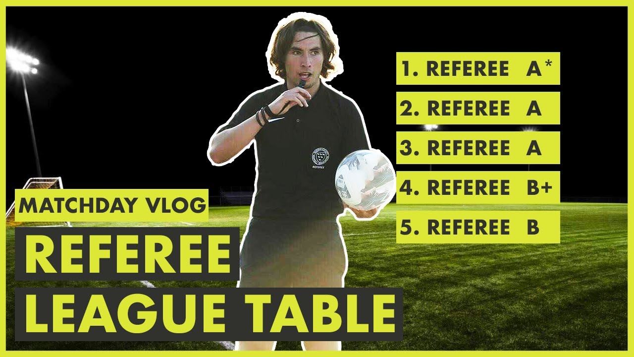 The other side of being a level 4 Referee
