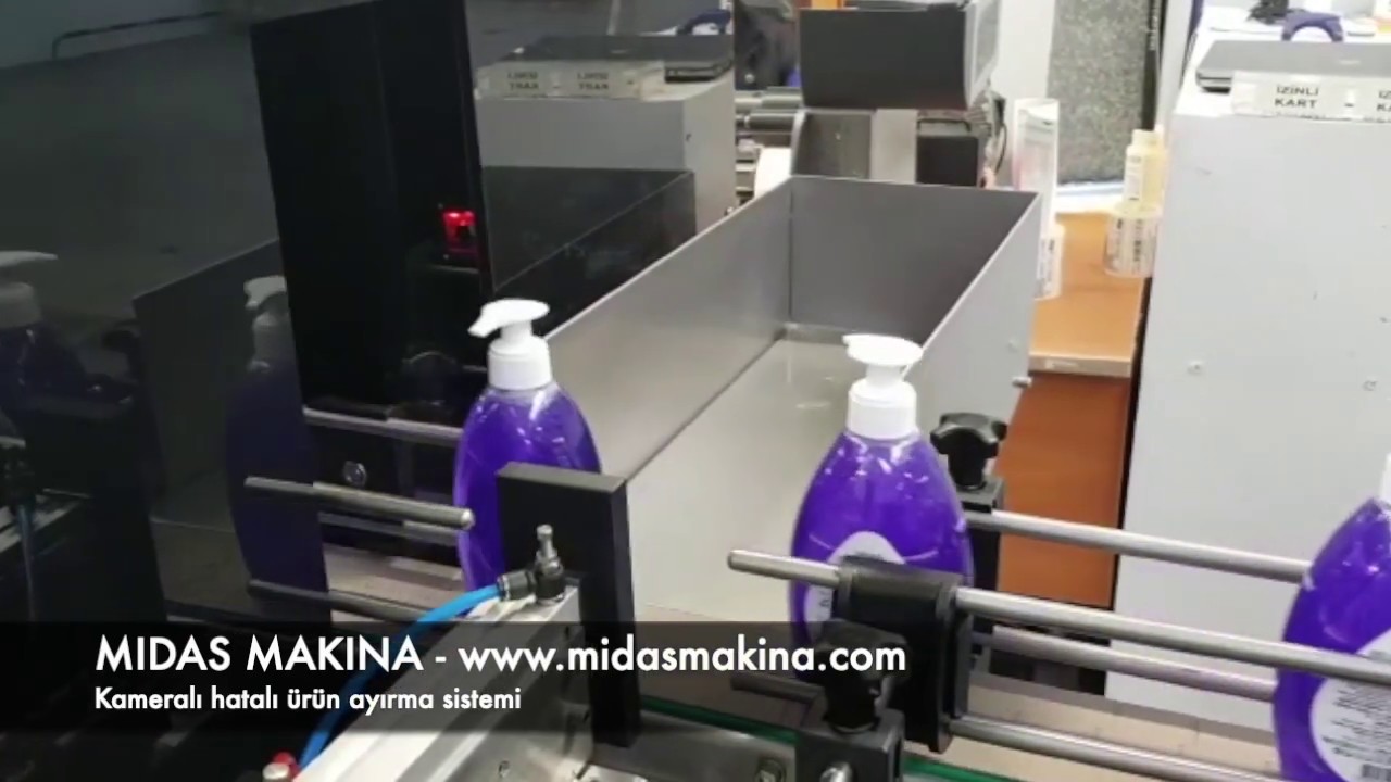 Kameralı Hatalı Ürün Ayırma Sistemi