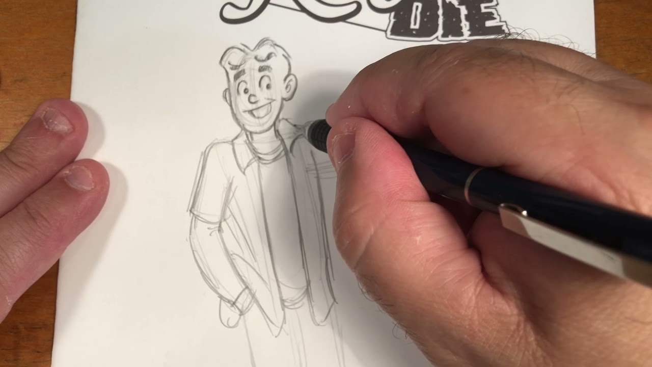 The Fernand Ruiz 1000 Subscriber Giveaway Prize: Archie on a Die Kitty Die Sketch Cover!