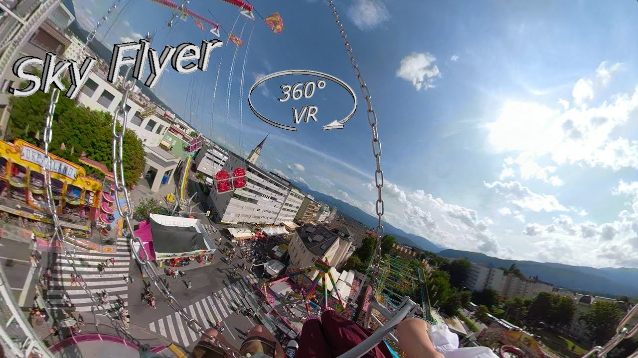 Villacher Kirchtag Sky Flyer 360° VR POV Onride