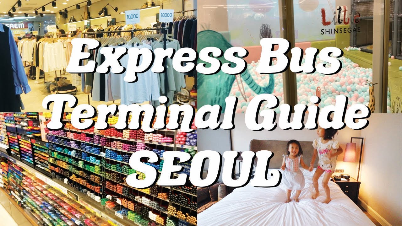 Watch This Before Visiting Express Bus Terminal Shopping Mall
