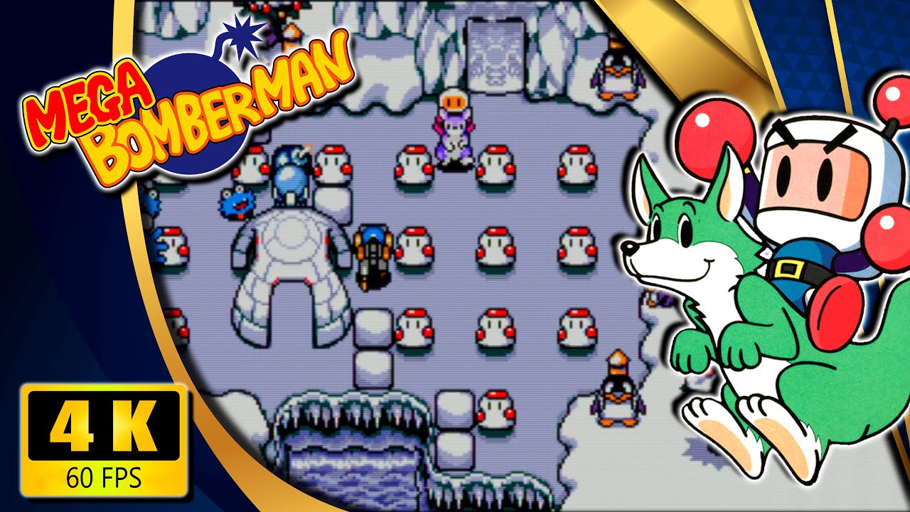 Mega Bomberman (Mega Drive | Genesis) 【Longplay】