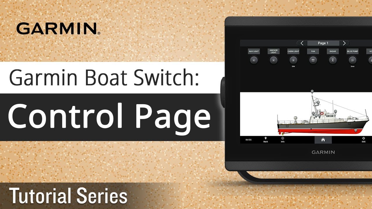 Tutorial - Garmin Boat Switch: Control Page