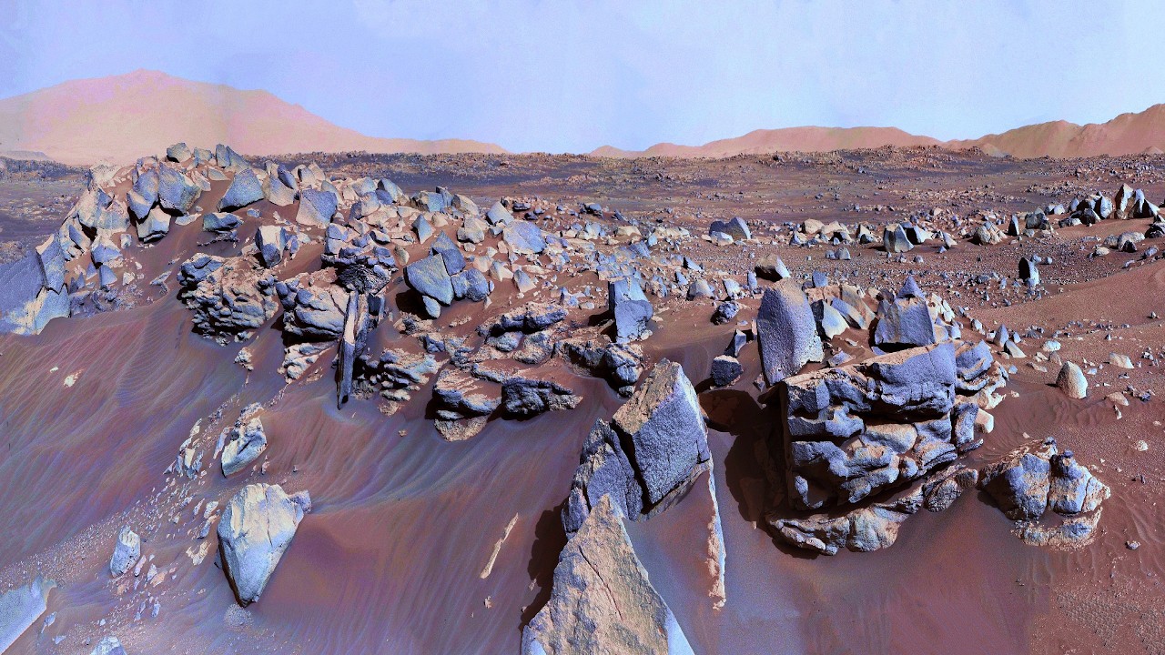 Новые кадры Марса от NASA