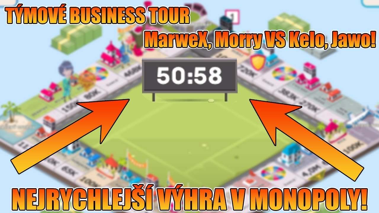 NEJRYCHLEJŠÍ VÝHRA V MONOPOLY! [MarweX&@Morryeej&@JawoYT&@Kelohap]