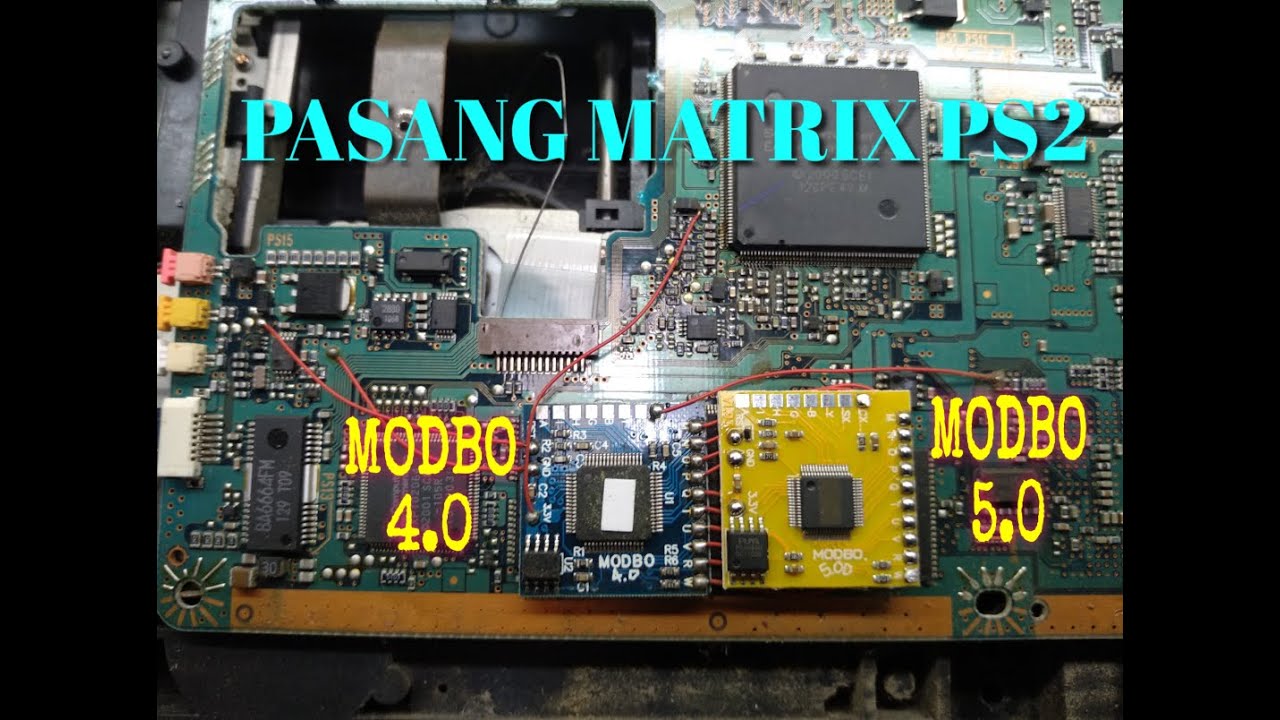 Pasang Matrix PS2 Tebal / modbo 4.0 ke modbo 5.0 / matrix ps2 #MATRIX #PS2 #flashdisk #pasangmatrix