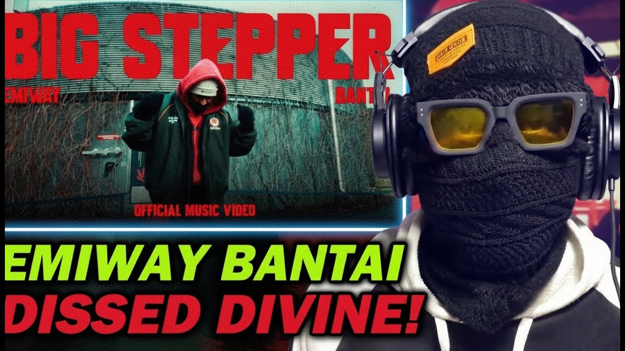 EMIWAY BANTAI - BIG STEPPER | OFFICIAL MUSIC VIDEO | Robber Reacts |