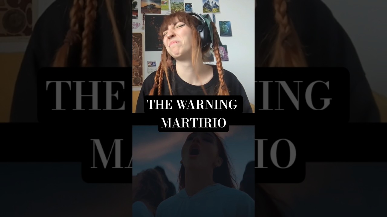 WHAT AN ANTHEM #thewarning #thewarningreaction #martirio