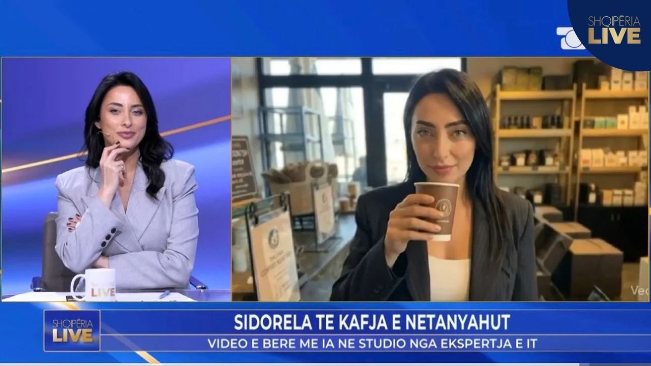 “Çmenduri, kjo nuk jam unë” Sidorela sheh veten me AI, ekspertja: Je te lokali i Netanyahut