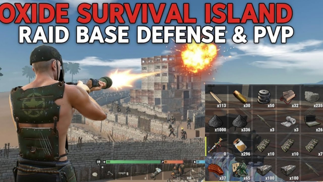 1x server big Raid OXIDE SURVIVAL ISLAND@DemoNYTOXIDE 