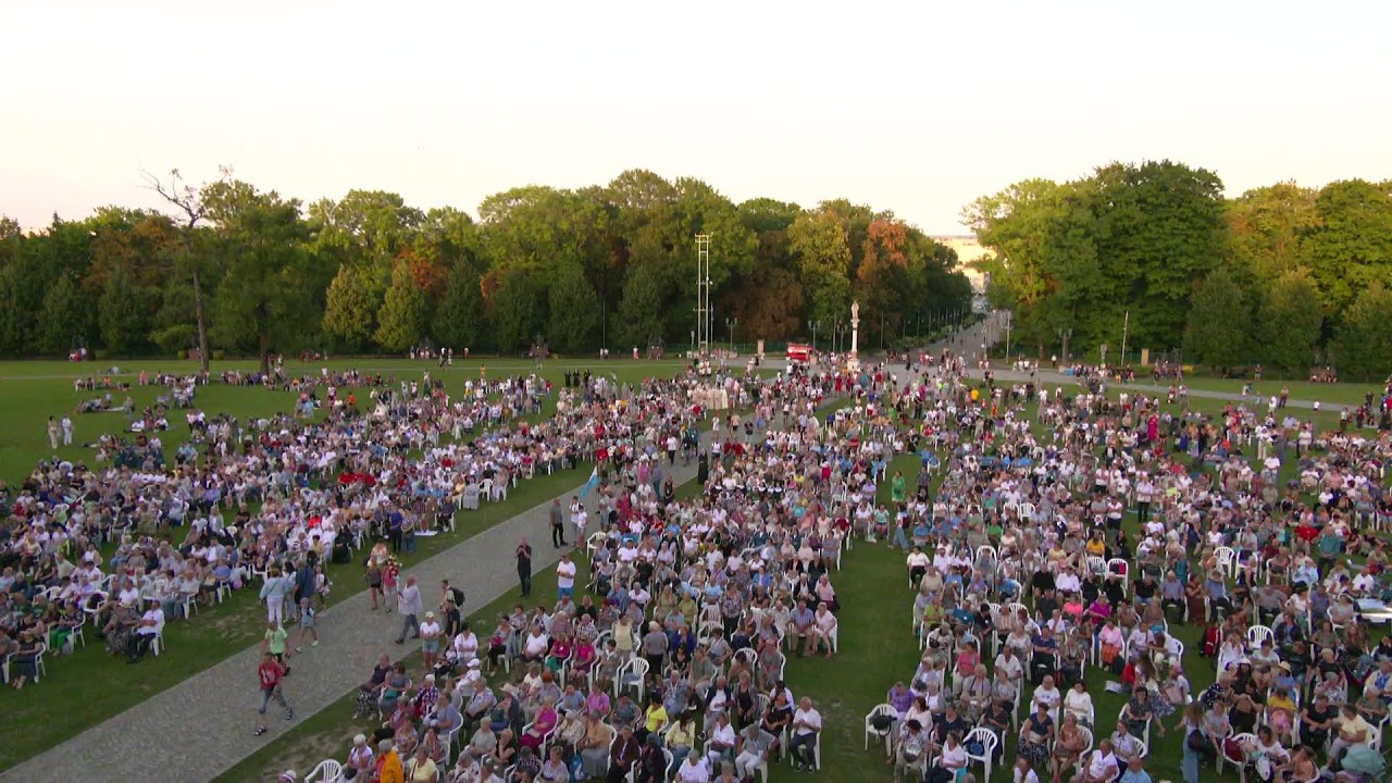 Wejścia Pieszych Pielgrzymek na Jasną Górę: Archidiec.Łódzka (12:30-19:00 czw 24.08.2023 Jasna Góra)