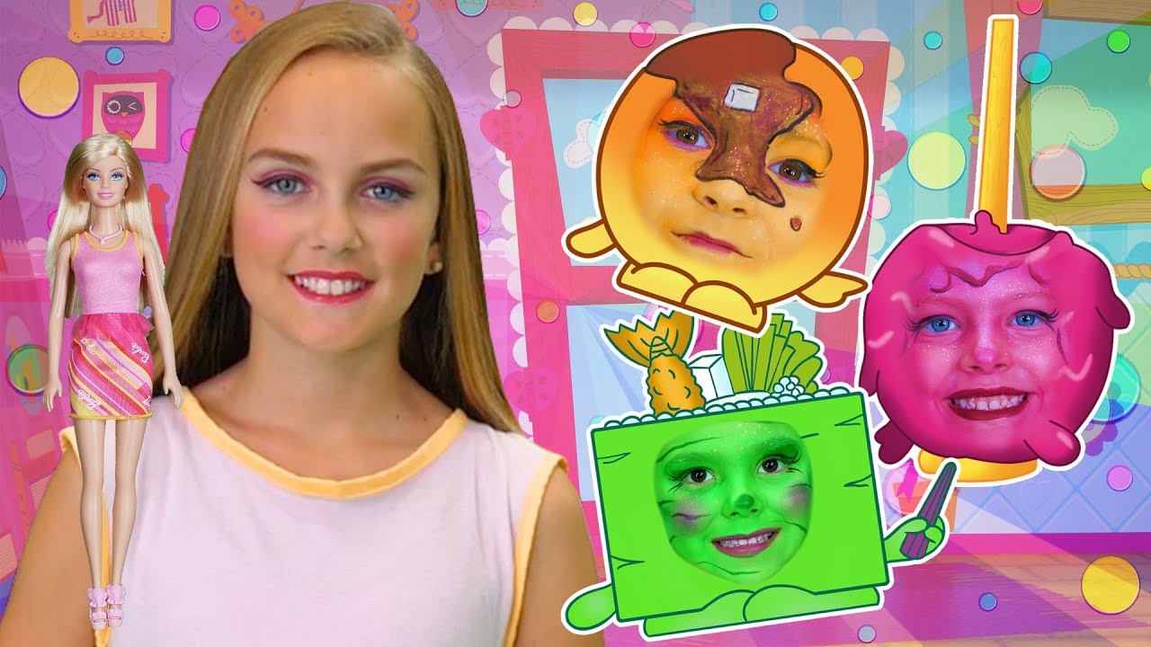 Barbie Shopkins Finger Family | Finger Family Song | We Love Face Paint