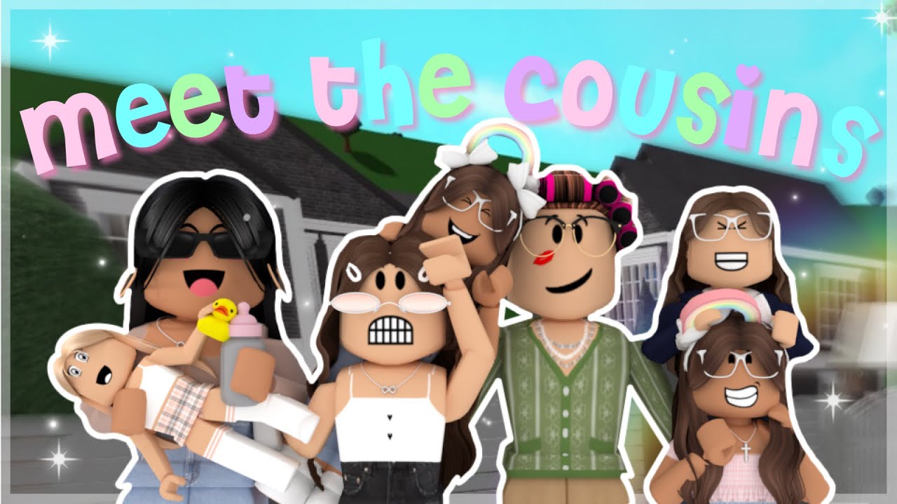 MEET THE COUSINS!!|Bloxburg Family Roblox Roleplay|w/voice