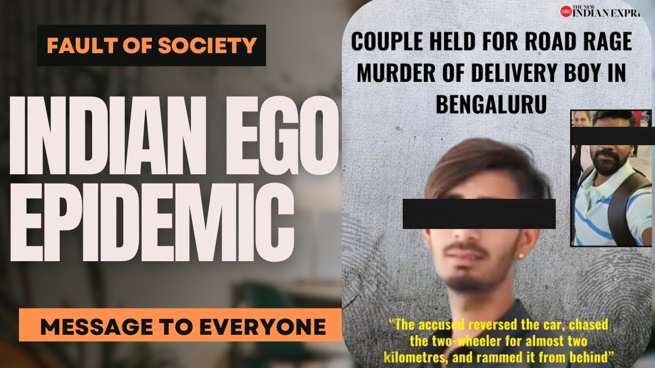 Delivery Boy road rage Over Scratch -Indian Mentality Exposed. #acharyaprashant #banglore #roadrage 