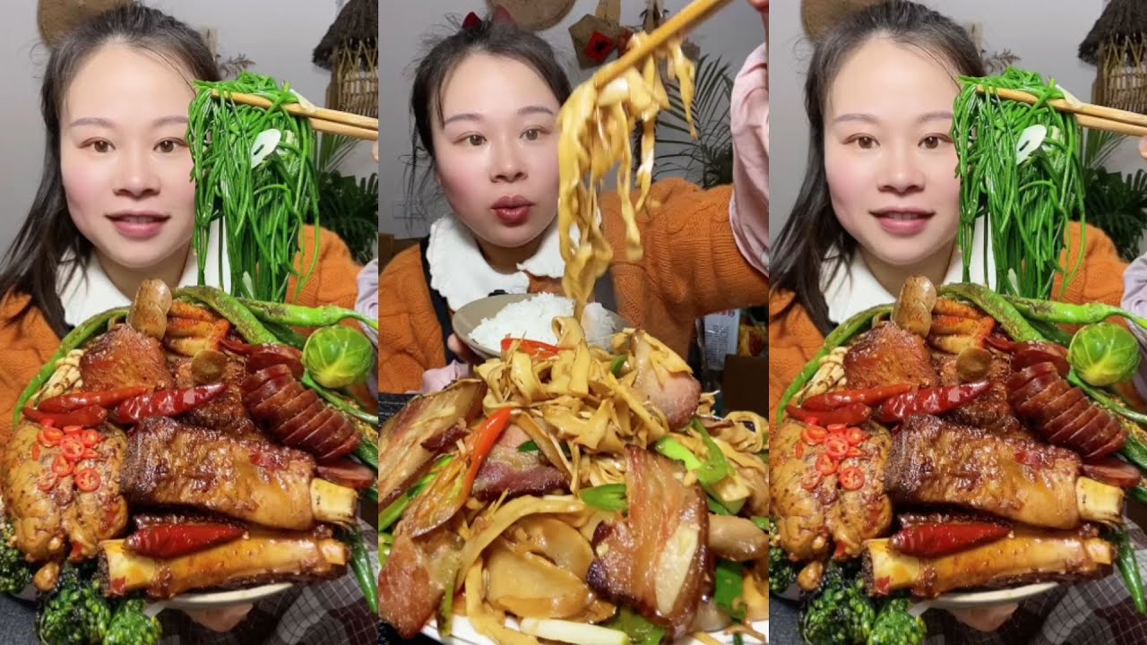 A delicious bowl of food video 😋  #mukbang